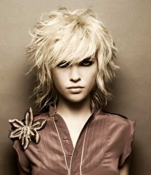 30 Short Shaggy Haircuts | Short Hairstyles 2016 – 2017 | Most Regarding Most Current Shaggy Blonde Hairstyles (Photo 5 of 15)