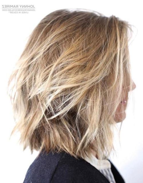 40 Shaggy Bob Hairstyles For Short & Medium Hair – Shaggy Haircuts With Best And Newest Shaggy Bob Hairstyles (Photo 8 of 15)