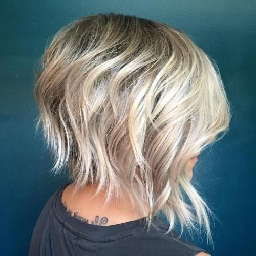 40 Short Shag Hairstyles That You Simply Can't Miss | Shaggy Bob Inside 2018 Shaggy Blonde Hairstyles (Photo 15 of 15)