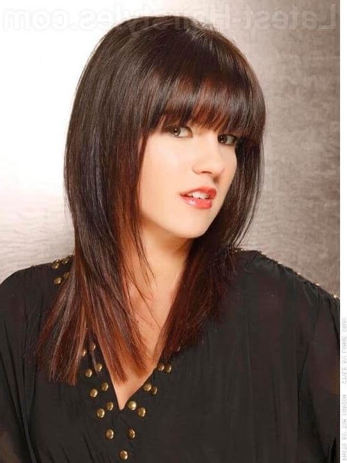 41 Chic Medium Shag Hairstyles & Haircuts For Women 2018 For 2018 Shaggy Long Haircuts With Bangs (View 8 of 15)