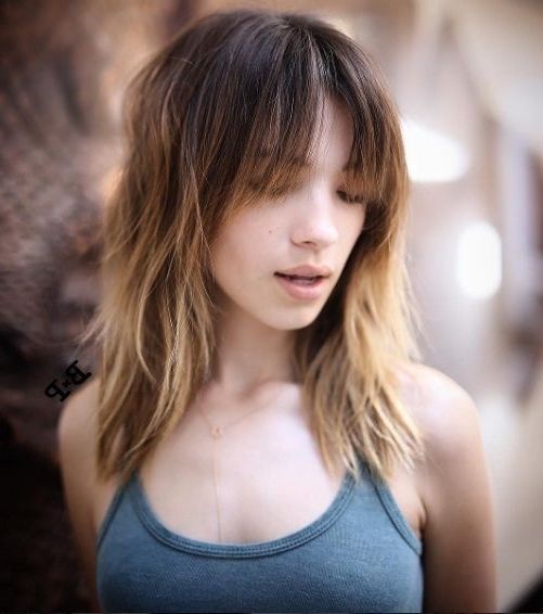 50 Best Summer 17 Hair Trends Images On Pinterest | Hair Trends Pertaining To 2018 Shaggy Hairstyles For Straight Hair (View 14 of 15)