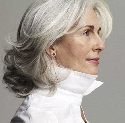 60 Gorgeous Gray Hair Styles | Medium Hairstyle, Gray Hair And Curly For Most Recently Shaggy Hairstyles For Gray Hair (View 4 of 15)