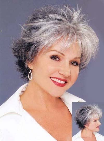 60 Gorgeous Gray Hair Styles | Short Sassy Hairstyles, Gray Hair Intended For Most Up To Date Short Shaggy Gray Hairstyles (Photo 6 of 15)