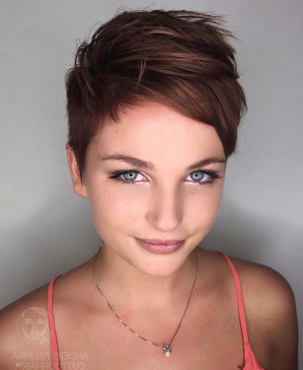 60 Overwhelming Ideas For Short Choppy Haircuts | Pixie Haircut Pertaining To Current Short Feathered Pixie Hairstyles (View 12 of 15)