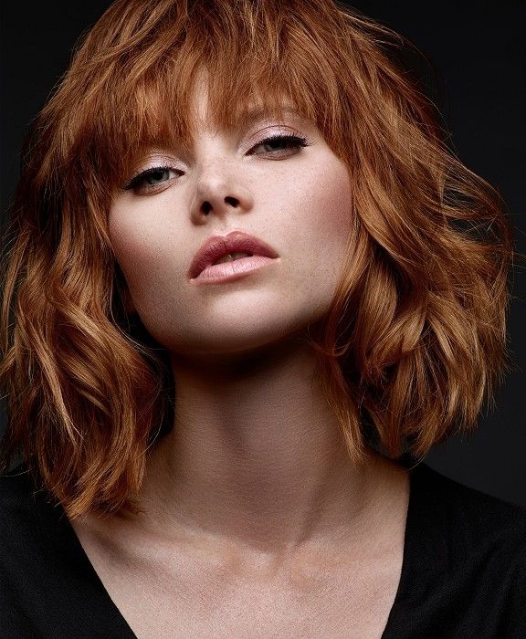 A Medium Brown Hairstyle From The 8 Fall Collectionjeremy Intended For Latest Shaggy Wavy Hairstyles (View 14 of 15)
