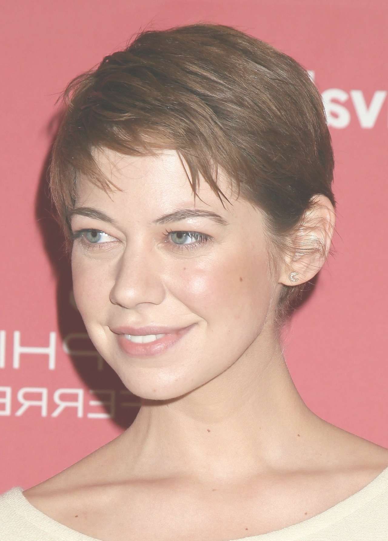 Analeigh Tipton's Drunk Pixie Cut: Celebrity Beauty News | Glamour Inside Latest Actresses With Pixie Hairstyles (View 14 of 15)