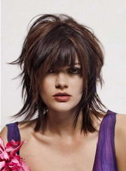 Basic Hairstyles For Short Shaggy Hairstyles For Fine Hair Short With Newest Long Shaggy Hairstyles For Thin Hair (View 13 of 15)