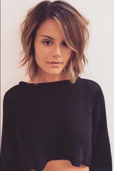 Best 25+ Bob With Layers Ideas On Pinterest | Medium Choppy For Most Popular Shaggy Messy Hairstyles (Photo 12 of 15)