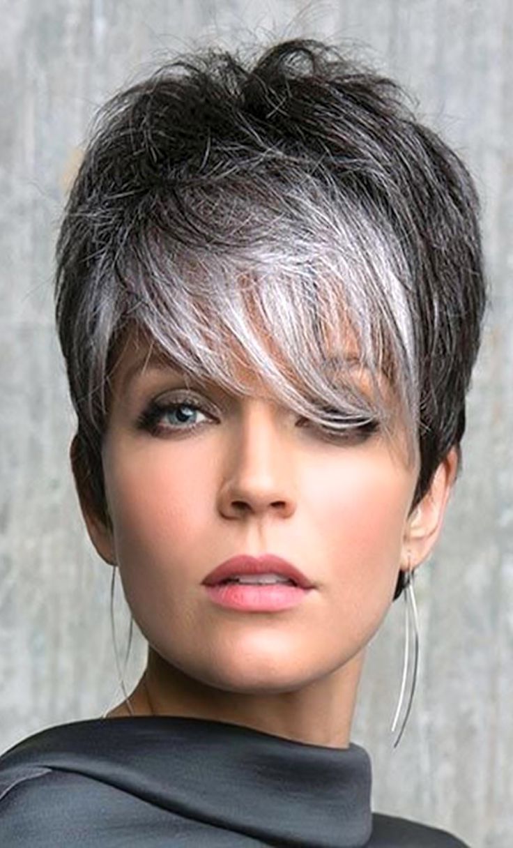 Best 25+ Short Gray Hair Ideas On Pinterest | Grey Pixie Hair Pertaining To Current Short Pixie Hairstyles For Gray Hair (View 9 of 15)