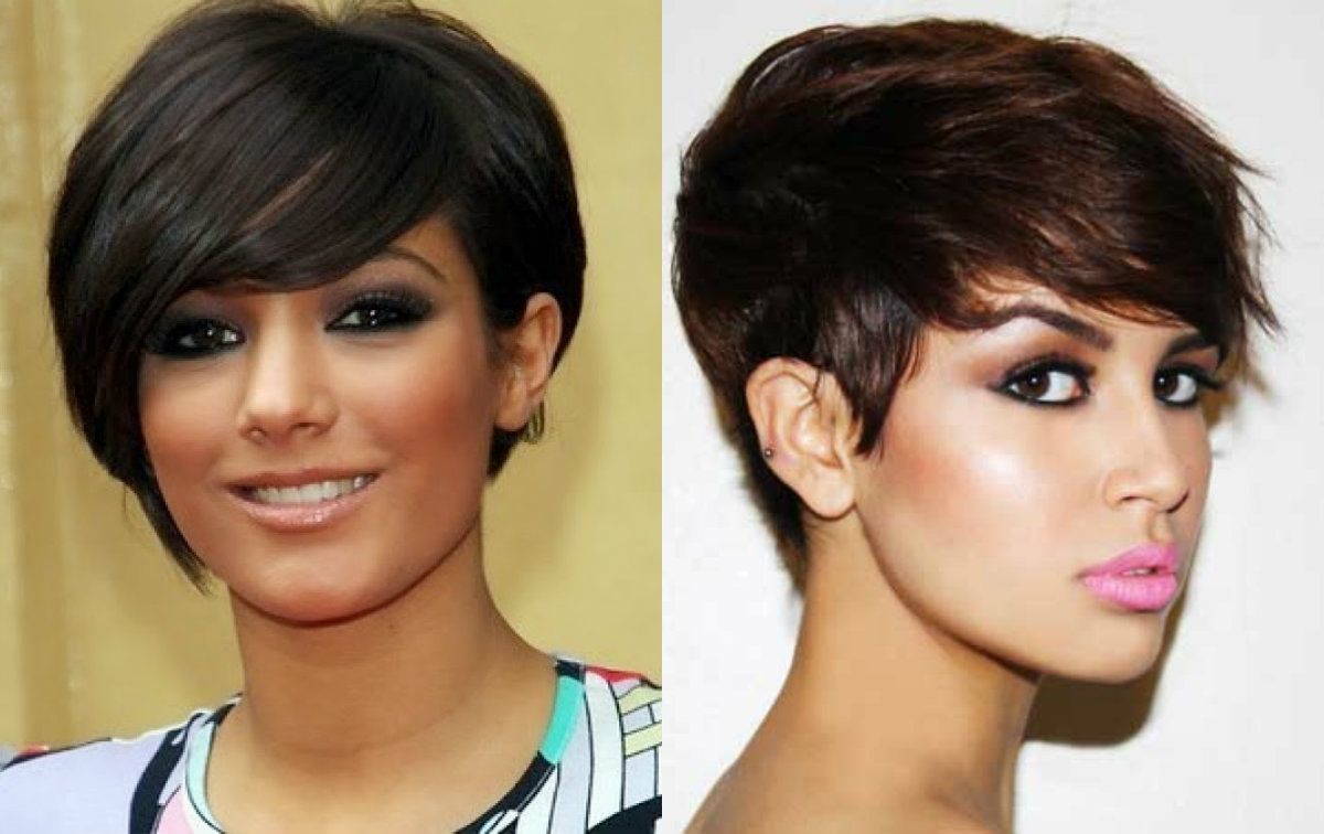 Best Pixie Haircuts For Round Faces 2017 | Hairdrome Regarding Most Current Pixie Hairstyles For Long Face (Photo 14 of 15)