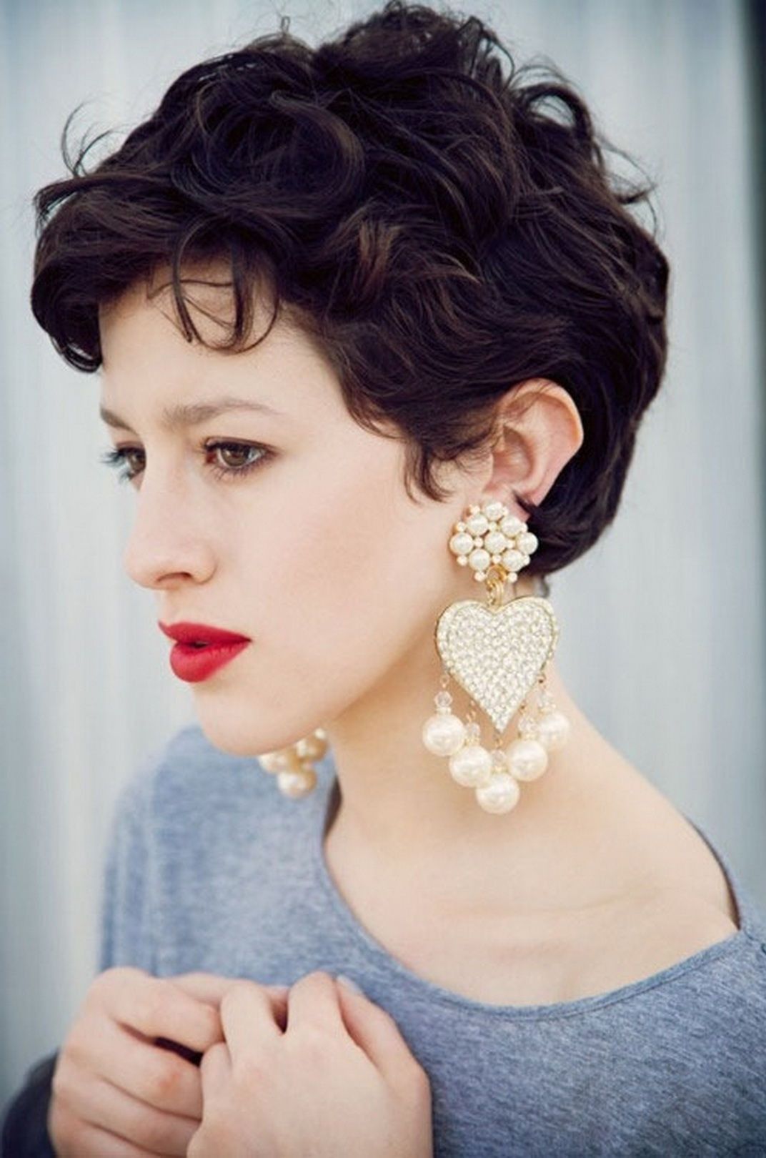 Best Short Curly Hair Pixie Round Face Pixie Haircuts For Round Regarding Most Up To Date Short Pixie Hairstyles For Curly Hair (View 9 of 15)