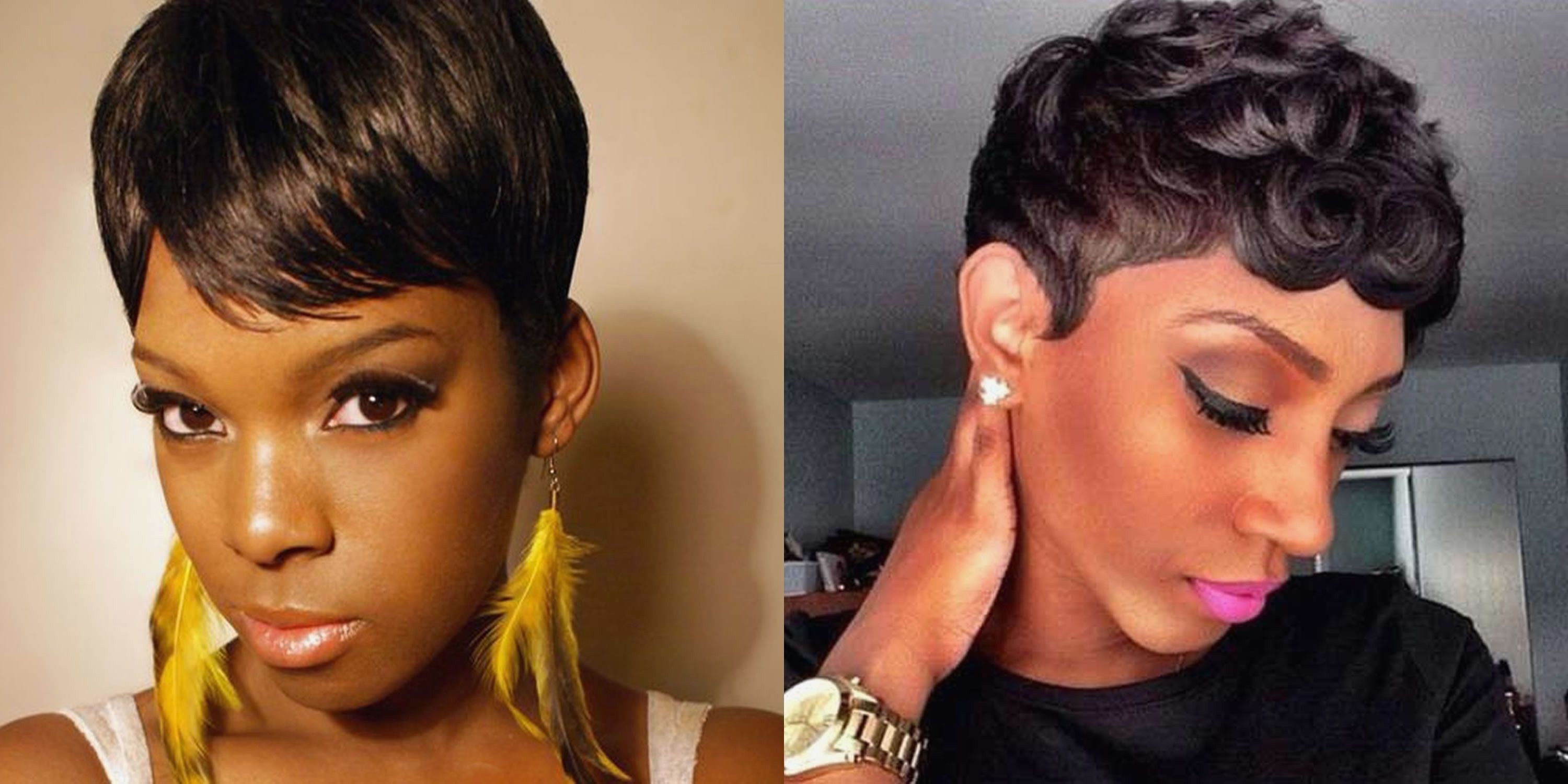 Black Hairstyles : Best Short Pixie Hairstyles For Black Women On In Most Recently Short Pixie Hairstyles For Black Women (View 9 of 15)