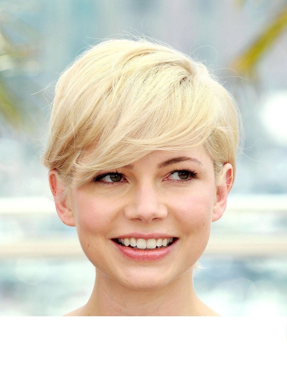 Celebrity Short Pixie Haircuts For Round Face With Long Side Bang For Newest Short Pixie Hairstyles For Round Face (Photo 10 of 15)