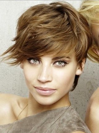 Classy Short Shaggy Hairstyles With Bangs For Wavy Blonde Hair Regarding Current Shaggy Wavy Hairstyles (View 11 of 15)