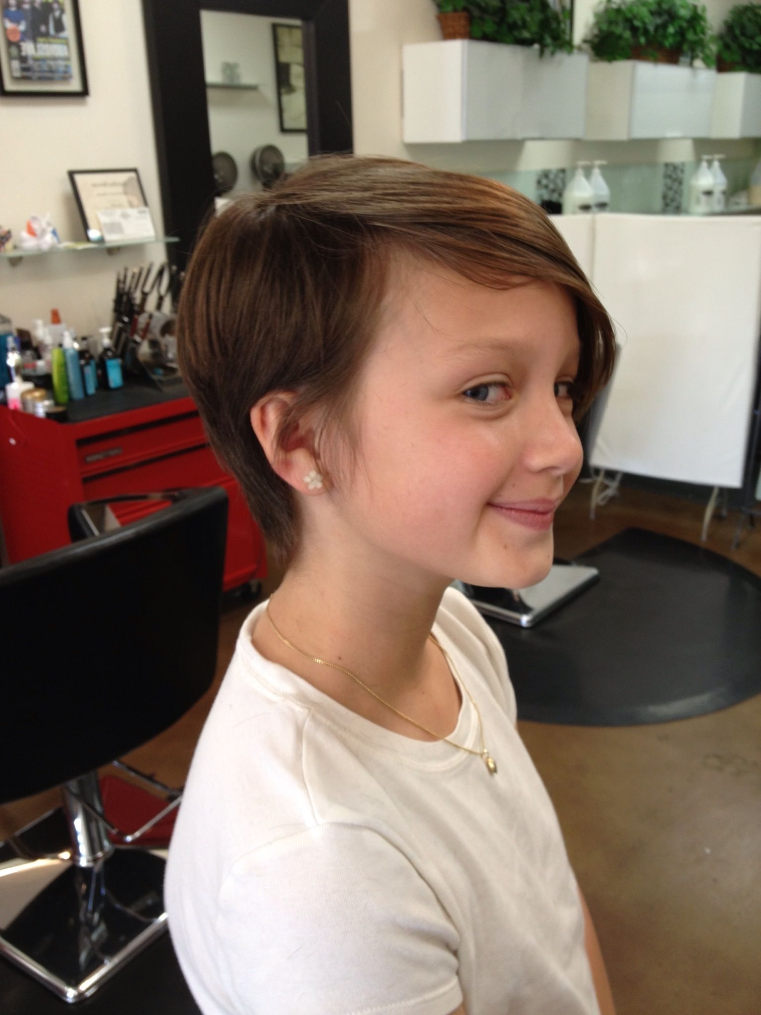 Cool Pixie Cut For A Tween. | Hairstyles Short/pixie | Pinterest For Best And Newest Little Girl Pixie Hairstyles (Photo 10 of 15)
