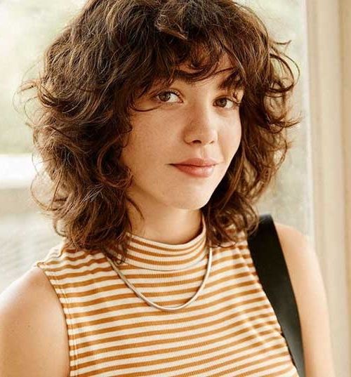 Curly Bob Hairstyles For Stylish Ladies | Bob Hairstyles 2017 Throughout Most Up To Date Shaggy Wavy Hairstyles (View 7 of 15)