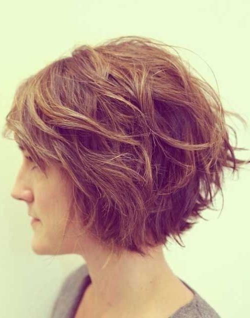 Cute Shaggy Bob Hairstyle For Short Hair – Hairstyles Weekly With Most Recently Shaggy Bob Hairstyles For Thick Hair (View 5 of 15)