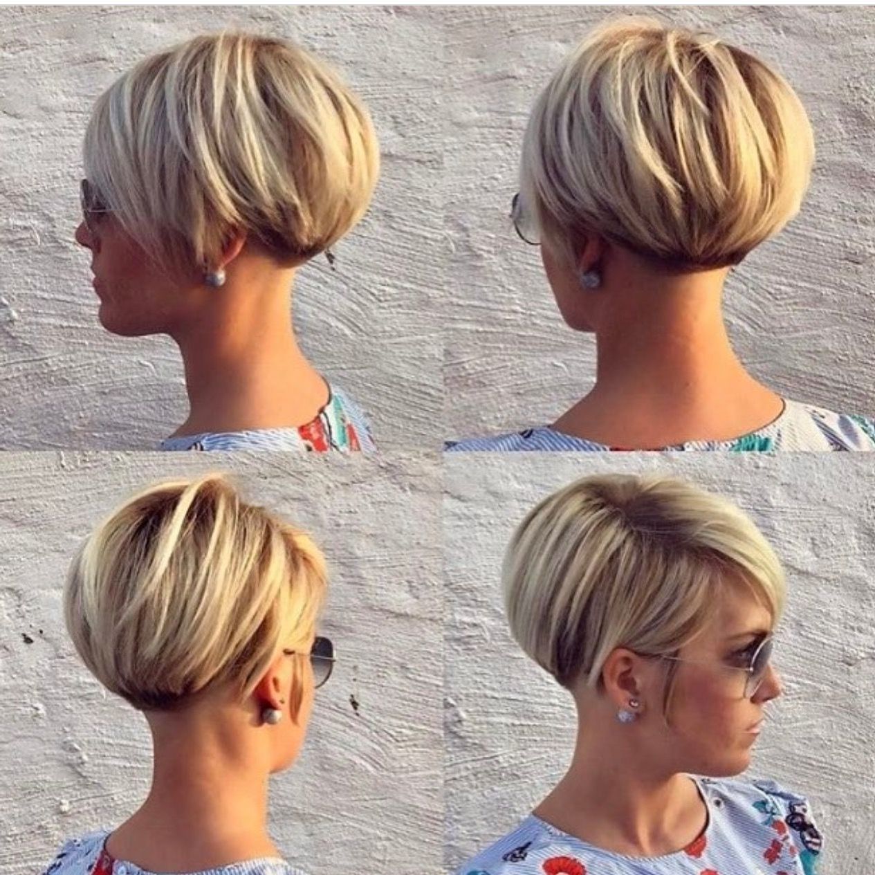 Fa3587d5d80a3610f6f20a82e4bba5b6 (1265×1265) | Haircuts Intended For Most Up To Date Short Stacked Pixie Hairstyles (View 4 of 15)