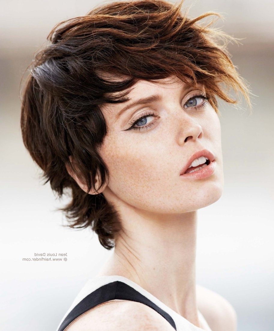 Feathered Short Hair – Best Short Hair Styles Regarding Most Recent Short Feathered Pixie Hairstyles (Photo 8 of 15)