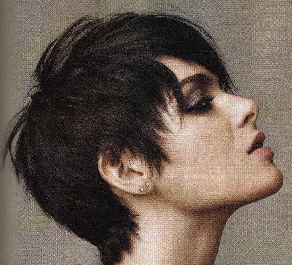Flexible Pixie Hairstyles To Fit Any Face Shape : Simple Hairstyle Inside Most Current Pixie Hairstyles For Thick Straight Hair (Photo 3 of 15)