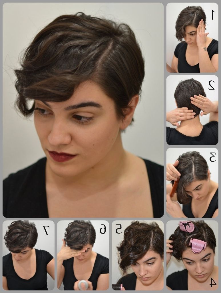 Fun Way To Style The Cut, Click On Picture To Go To Website With With Latest Styling Pixie Hairstyles (View 3 of 15)
