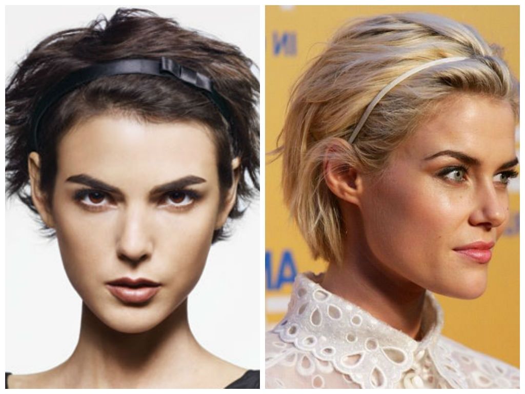 Great Looking Headbands For Short Hair – Hair World Magazine Intended For Most Recent Pixie Hairstyles With Headband (View 7 of 15)