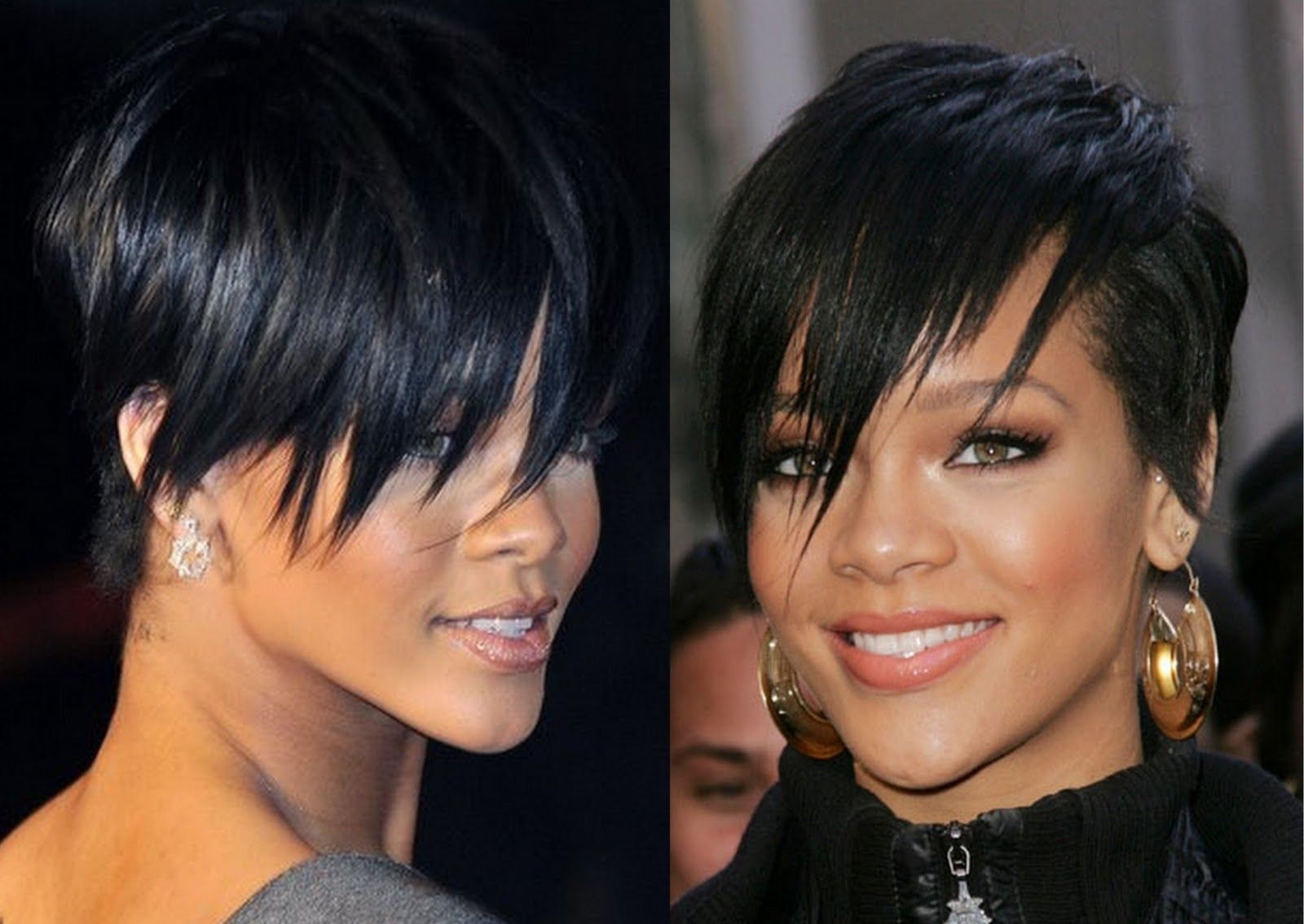 Hairstyles Long Hair Rihanna Pixie Haircut Bob | Medium Hair For Newest Rihanna Pixie Hairstyles (View 1 of 15)