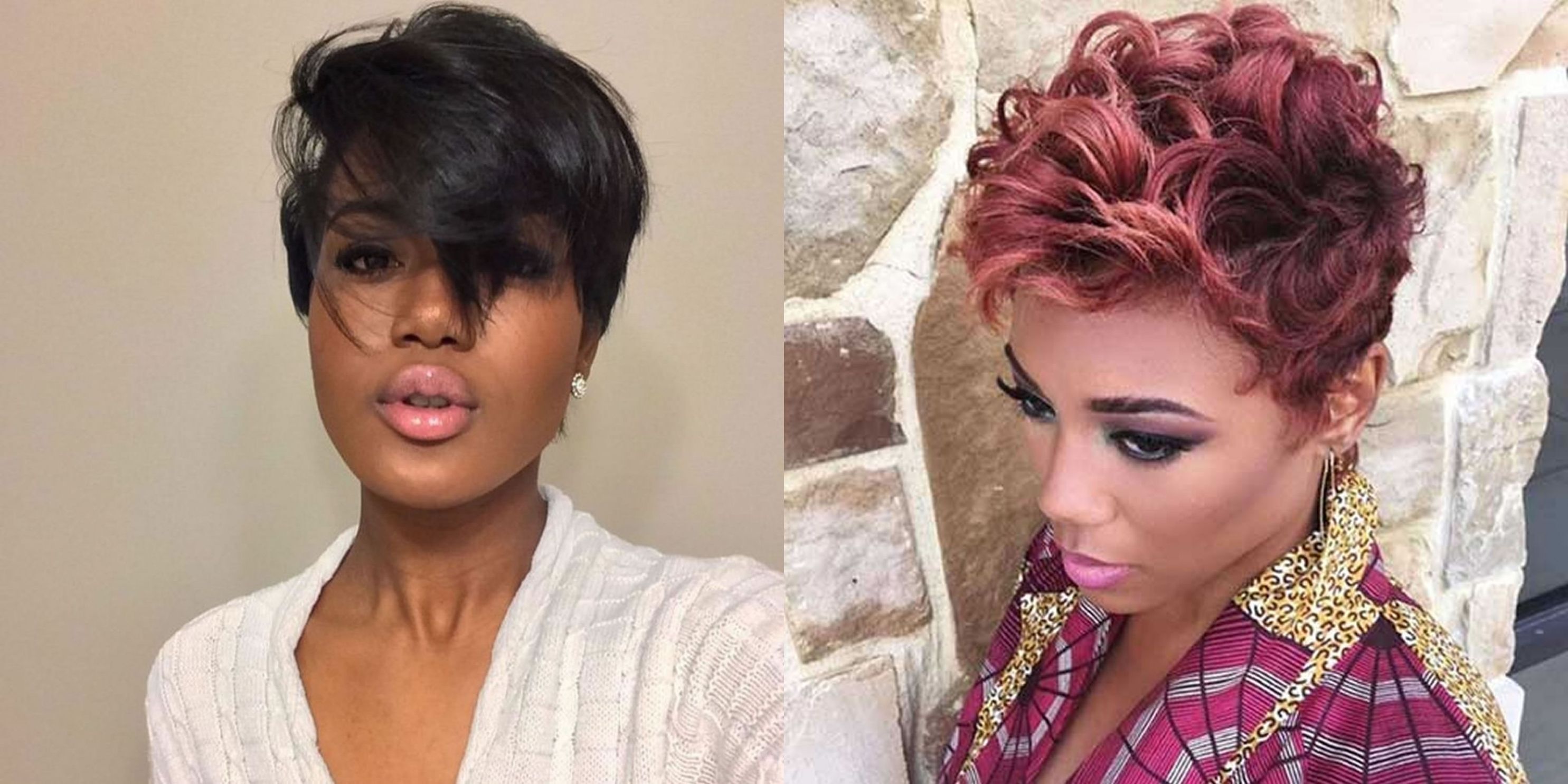Hairstyles ~ Pixie Hairstyles For Black Women 60 Cool Short Throughout Latest Pixie Hairstyles For Black Women (View 5 of 15)