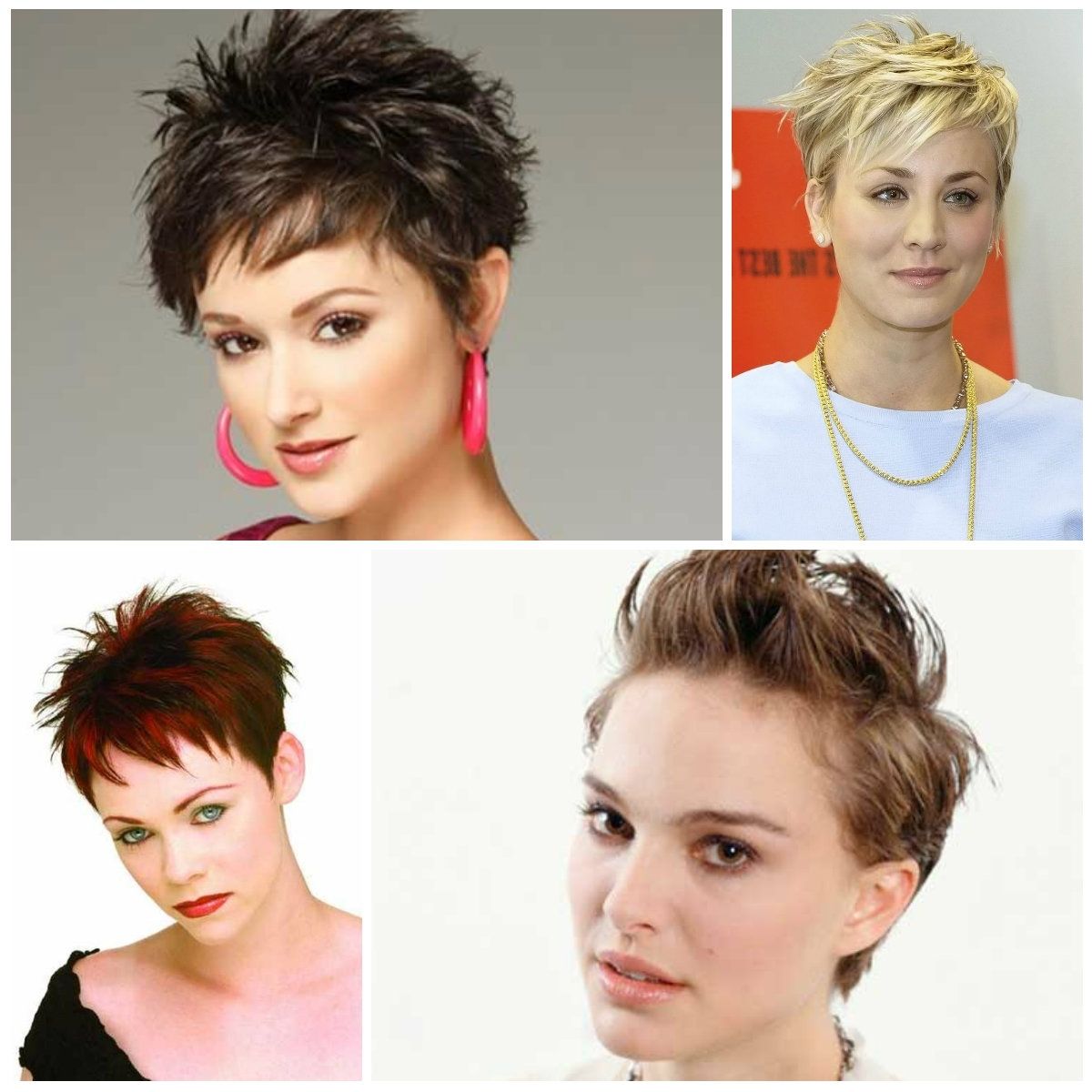 Hottest Spiky Pixie Hairstyle Ideas – Haircuts And Hairstyles For With Current Styling Pixie Hairstyles (View 10 of 15)