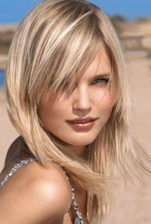 Image Result For Medium Length Blonde Hair | Hair | Pinterest Intended For Most Up To Date Short To Medium Length Shaggy Hairstyles (View 13 of 15)