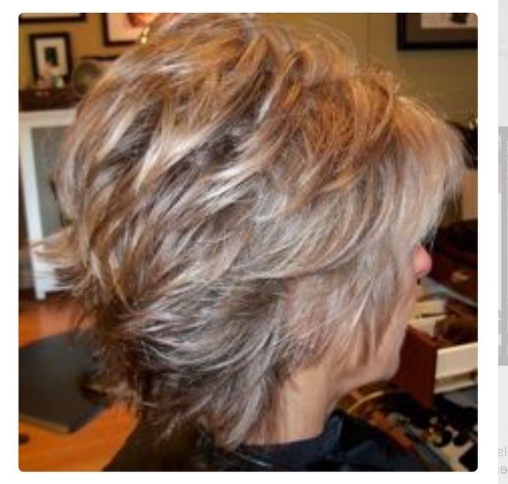 Image Result For Short Shag Front And Back View | Hair Styles For Intended For Most Current Short Shaggy Hairstyles For Grey Hair (View 6 of 15)