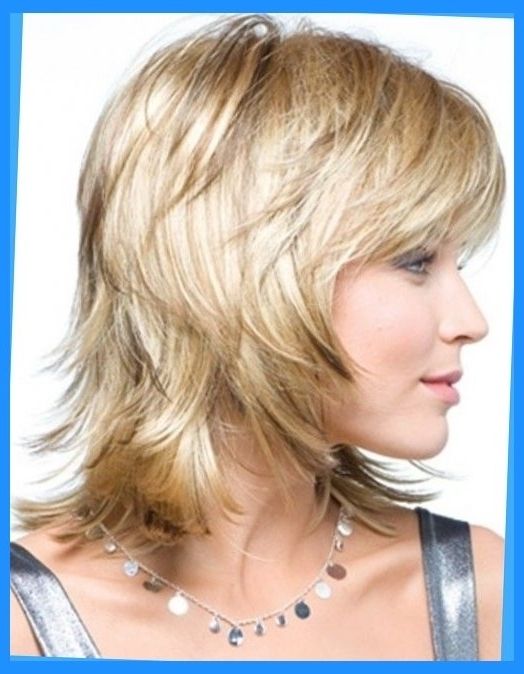 Medium Shag Haircuts On Pinterest | Shag Hairstyles, Haircuts And For Most Recently Shoulder Length Shaggy Hairstyles (Photo 4 of 15)