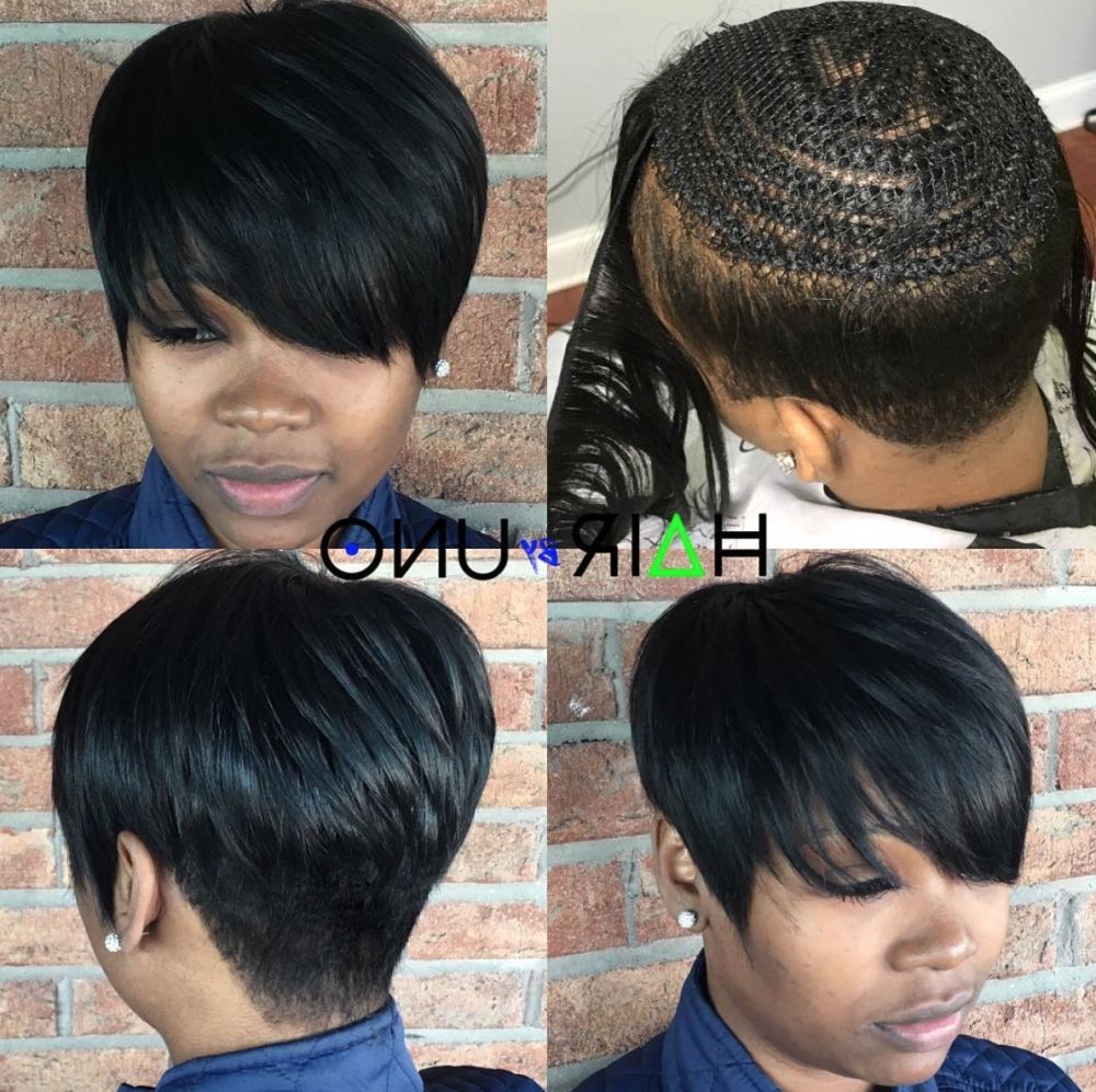 Nice Sew In@hairbyuno – Http://community.blackhairinformation For Current Pixie Hairstyles With Weave (Photo 9 of 15)