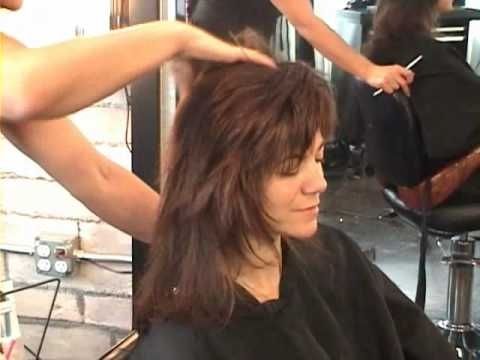 Part 2 Rocker Shag Dry Razor Hair Cutting – Youtube With Most Recently Shaggy Razored Haircut (View 7 of 15)