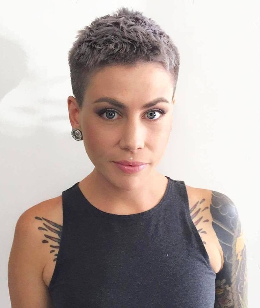 Pinlyn Hart On Hair Obsession | Pinterest | Pixies, Short Hair Throughout Recent Razor Cut Pixie Hairstyles (View 14 of 15)