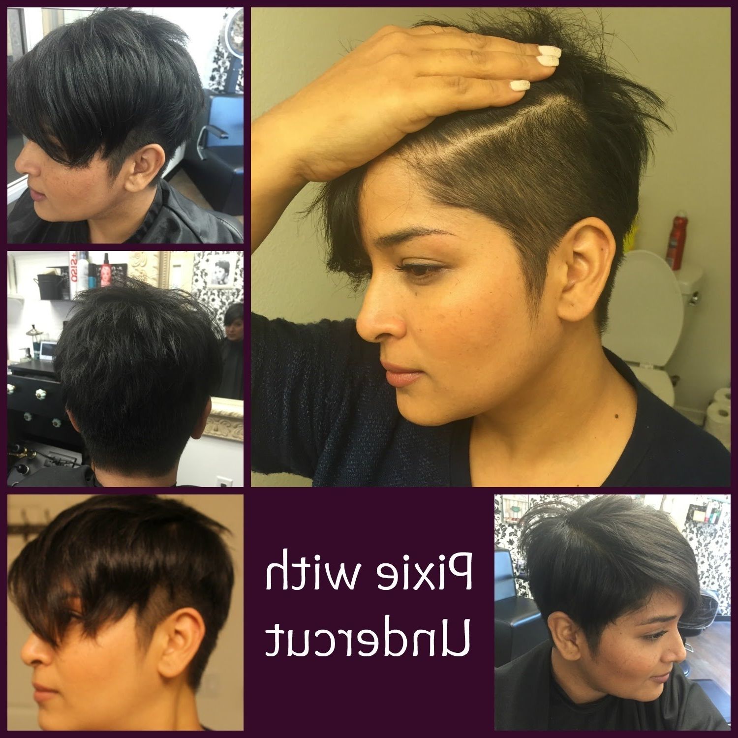 Pixie Diaries | Pixie With Undercut | For Thick Hair – Youtube Inside Most Current Shaved Pixie Hairstyles (Photo 5 of 15)