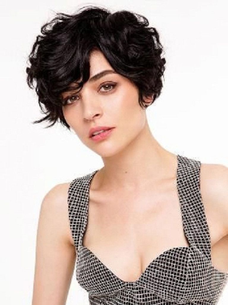 Pixie Haircut For Thick Curly Hair 19 Cute Wavy Curly Pixie Cuts Pertaining To Newest Short Wavy Pixie Hairstyles (Photo 10 of 15)