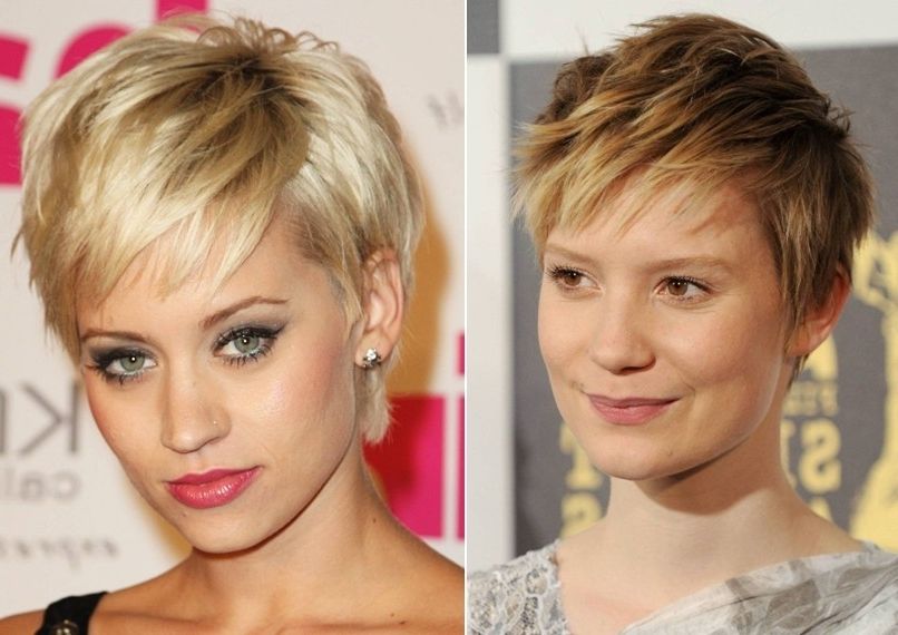 Pixie Haircut Long Bangs | Medium Hair Styles Ideas – 4235 In Most Current Very Short Shaggy Hairstyles (View 13 of 15)