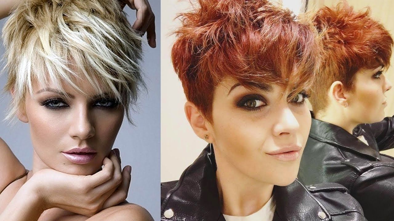 Pixie Haircuts For Women 2018 – New Pixie Cuts 2018 – Youtube Pertaining To Most Current New Pixie Hairstyles (View 11 of 15)
