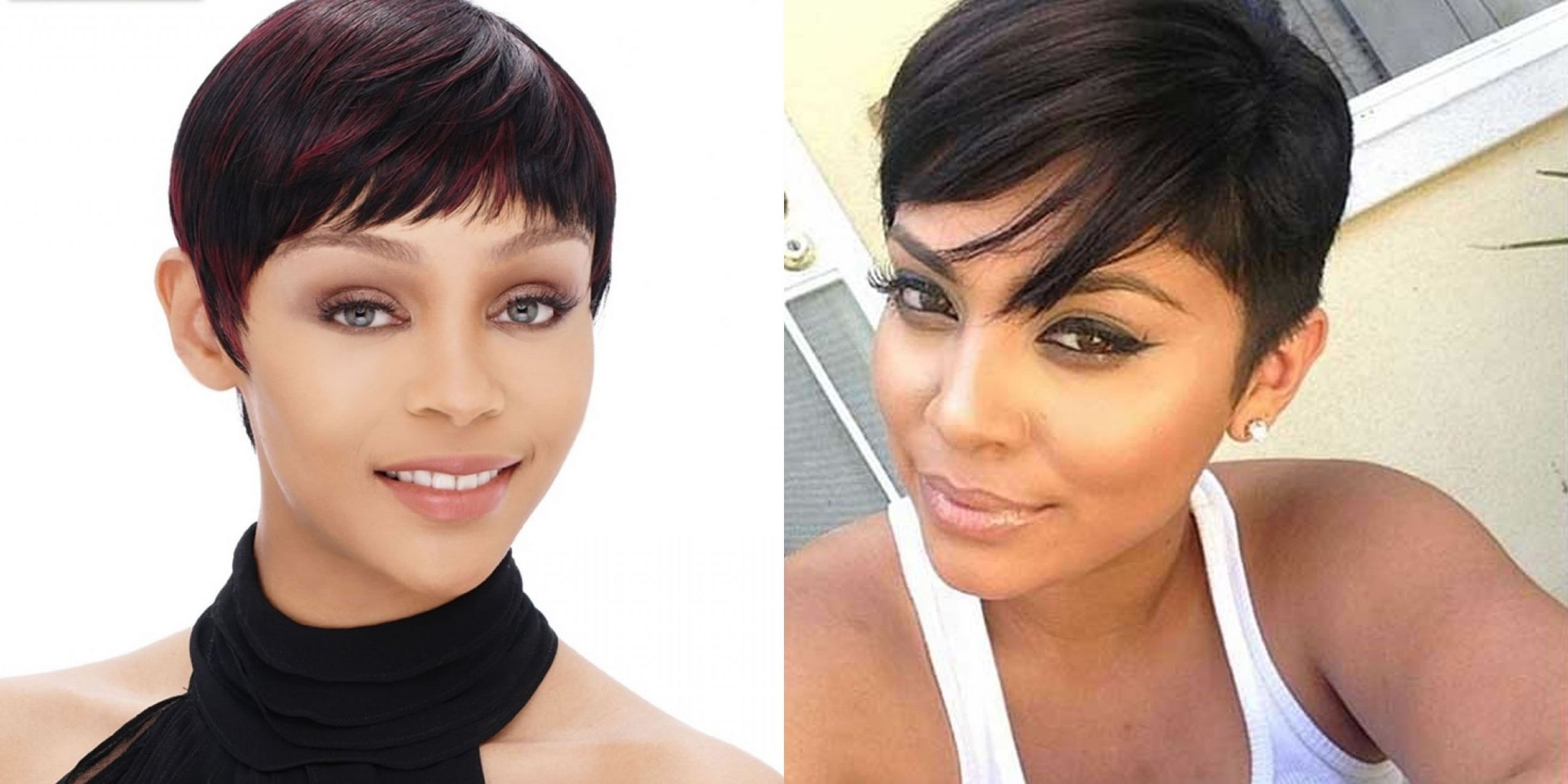 Pixie Hairstyles For Black Women – 60 Cool Short Haircuts For 2017 Inside Latest Short Straight Pixie Hairstyles (View 3 of 15)