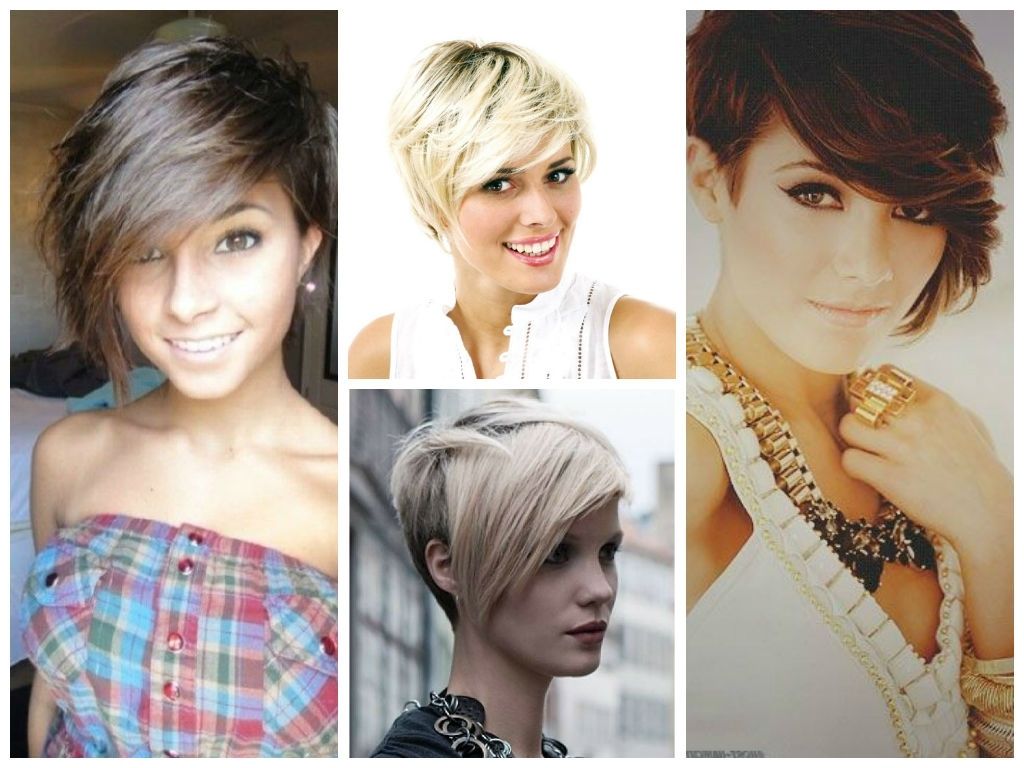 Pixie Hairstyles With Long Bangs Short Hairstyles For The Fall Regarding Most Current Short Pixie Hairstyles With Long Bangs (Photo 3 of 15)