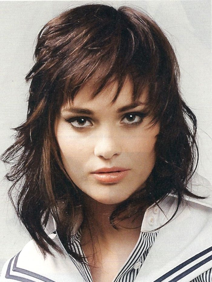 Popular Hairstyle Idea: Alluring Medium Length Shag Hairstyles For For Most Popular Shoulder Length Shaggy Hairstyles (Photo 13 of 15)