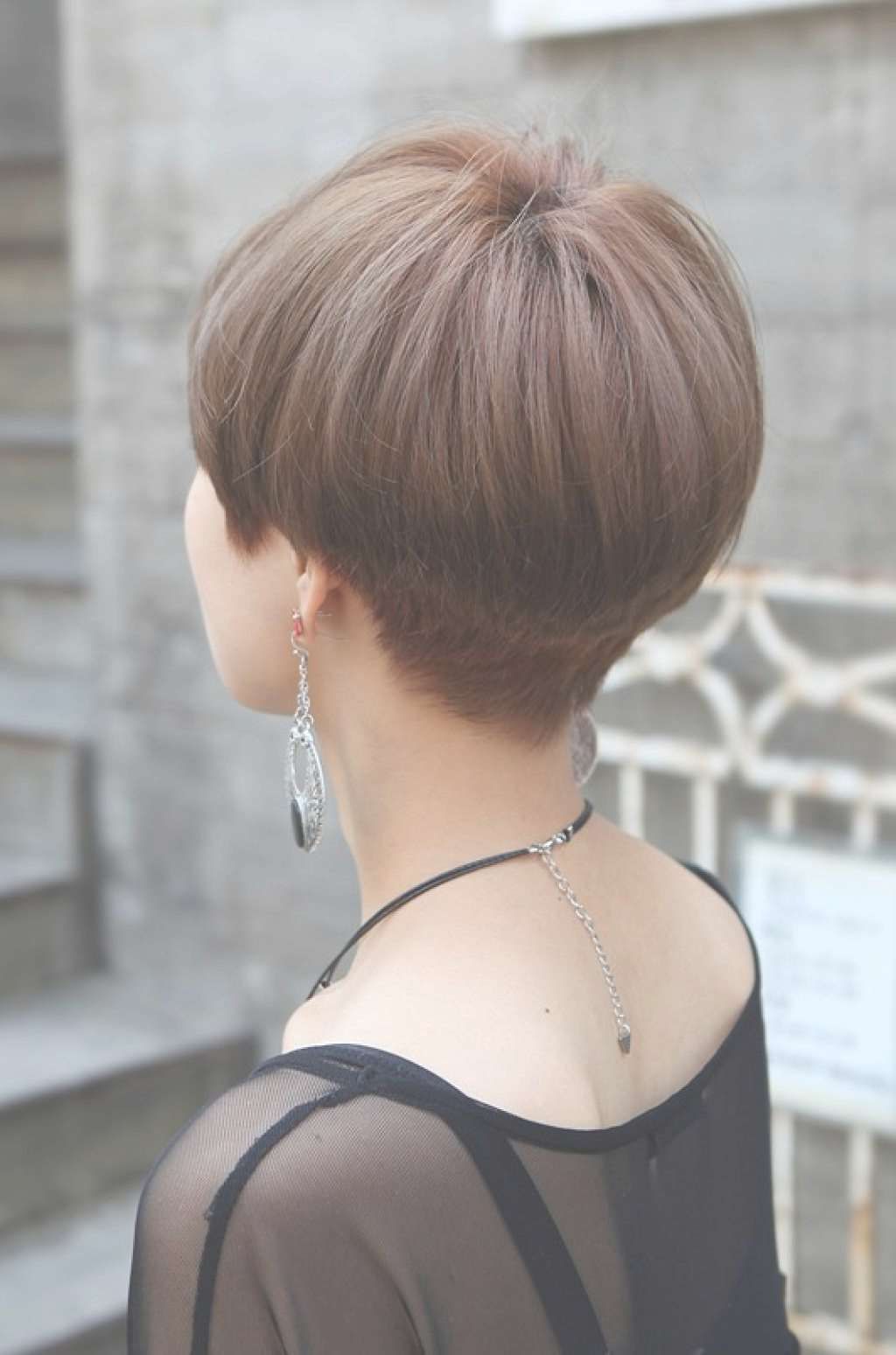 Related Posts Of "back View Of Short Wedge Haircut" | Hairstyles With Most Current Back Views Of Pixie Hairstyles (View 11 of 15)