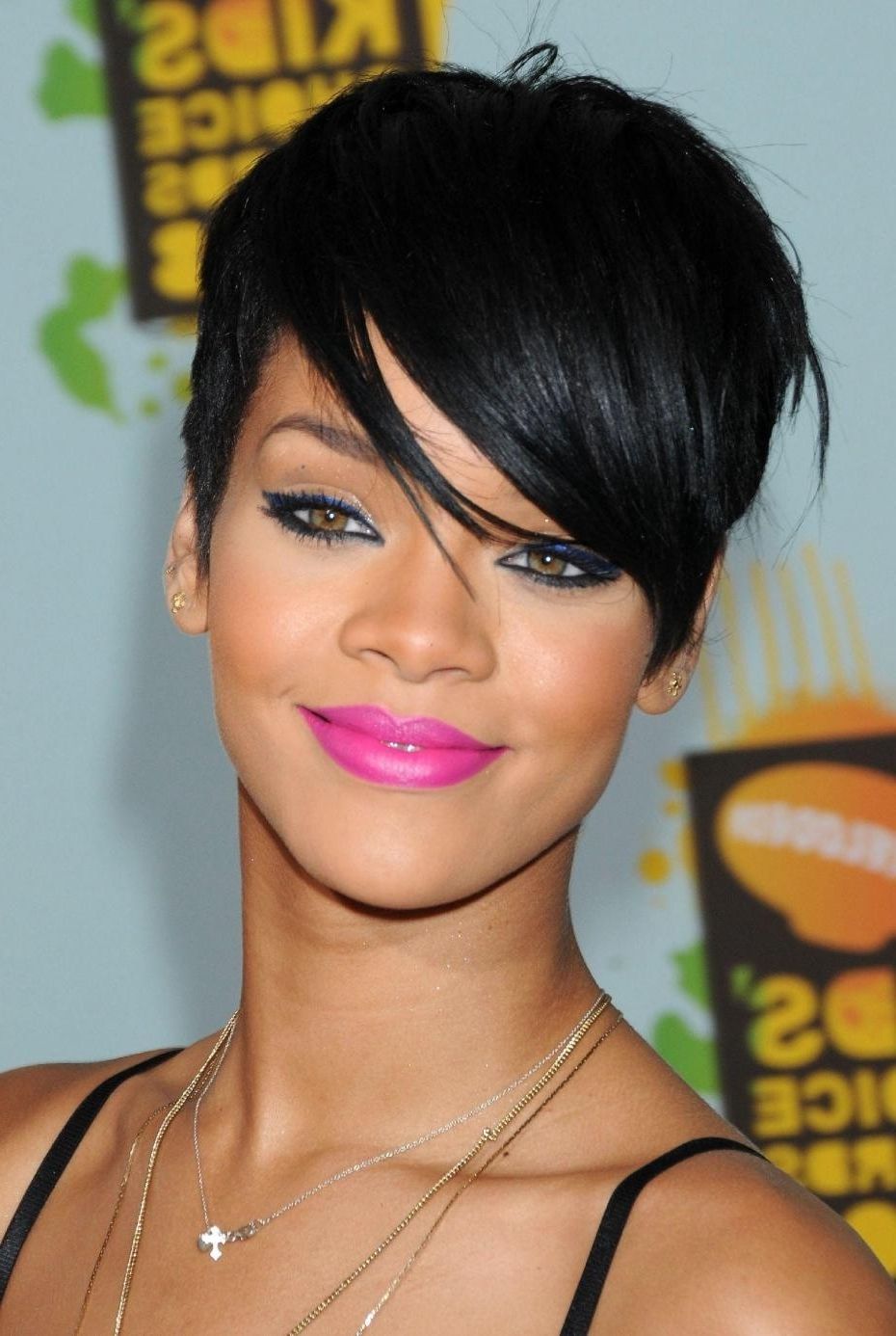 Rihanna Featuring A Pixie Haircut – Women Hairstyles Pertaining To Most Recent Rihanna Pixie Hairstyles (View 10 of 15)