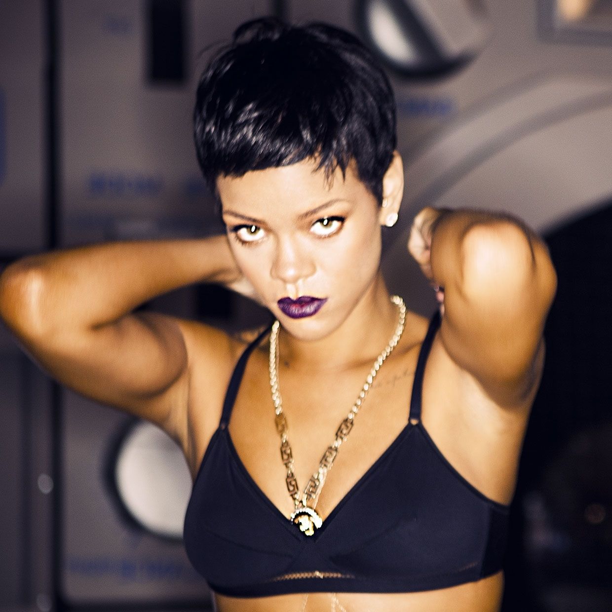Rihanna – Styled To Rock | Makeup | Pinterest | Rihanna, Rock And Intended For Latest Rihanna Pixie Hairstyles (View 4 of 15)