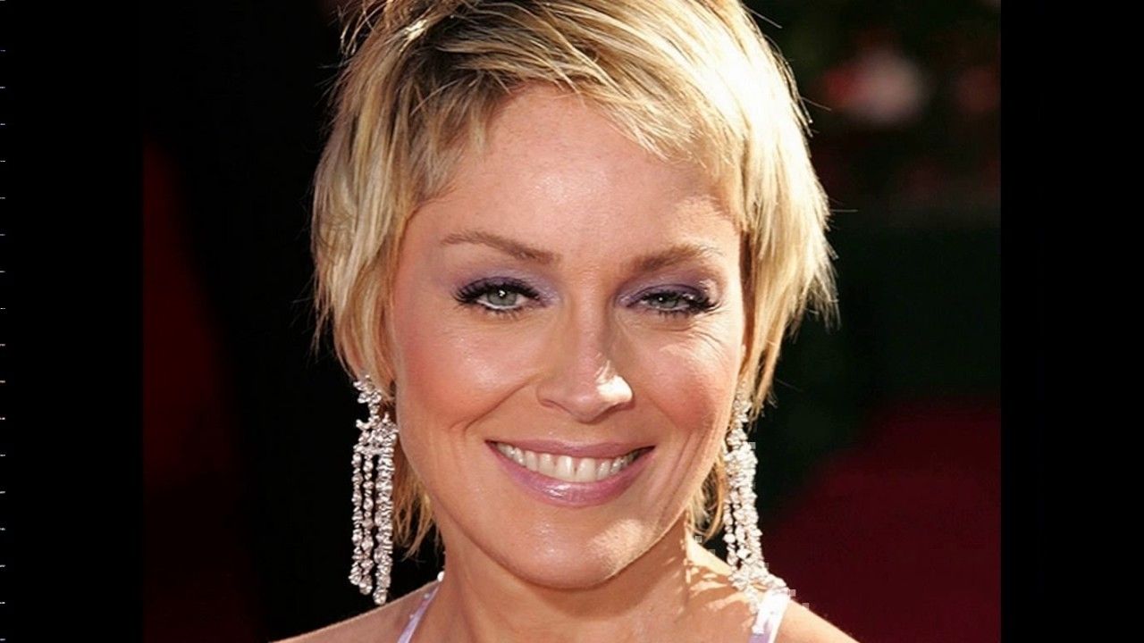 Sharon Stone Short Pixie Haircut – Youtube In Most Recently Sharon Stone Pixie Hairstyles (Photo 11 of 15)