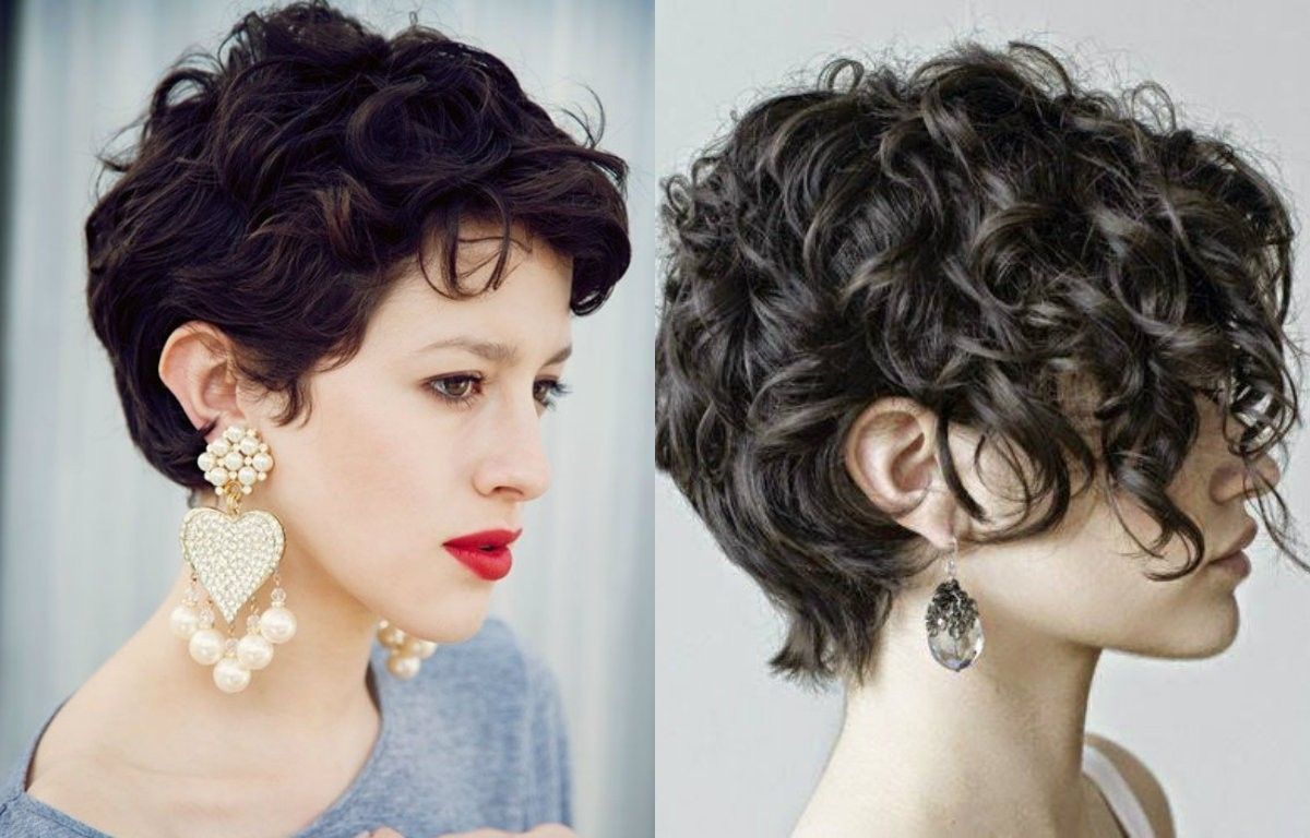Short Curly Pixie Hairstyles Pixie Cut For Curly Hair 2015 Curly With 2018 Curly Pixie Hairstyles (View 12 of 15)