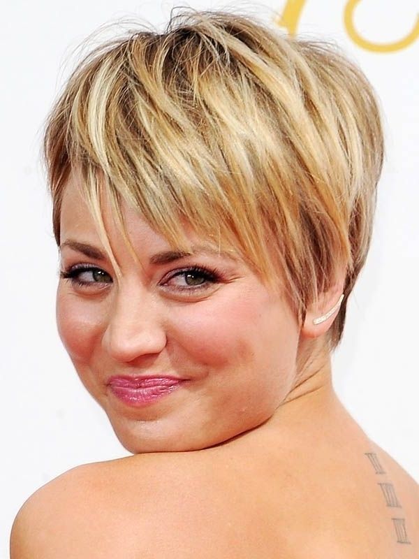 Short Haircut Styles : Womens Short Haircuts For Fine Shaggy Short With Most Recently Shaggy Pixie Haircut For Round Face (View 13 of 15)
