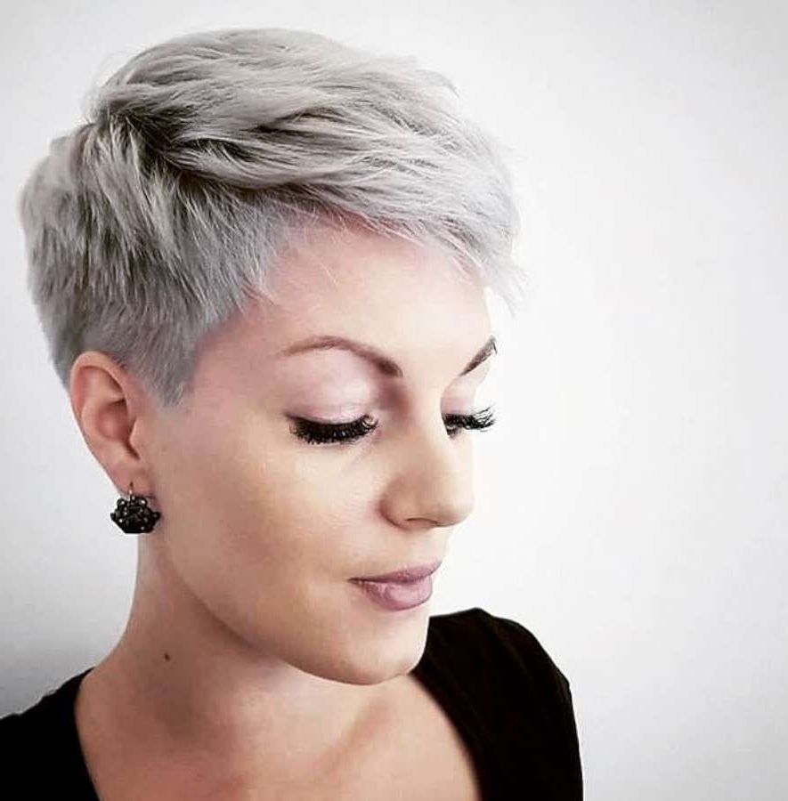 Short Hairstyle 2018 | Hair Styles | Pinterest | Hairstyles 2018 Intended For Most Current Crop Pixie Hairstyles (Photo 3 of 15)