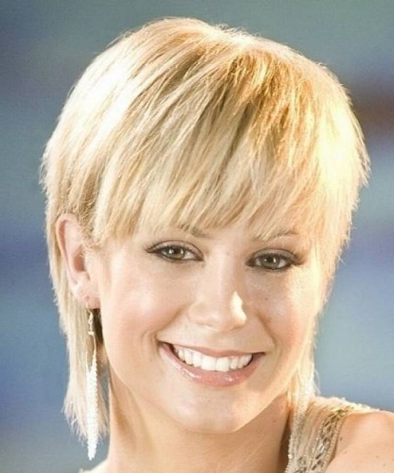 Short Hairstyles : Classy Short Shag Hairstyles With Bangs For Intended For Most Recent Shaggy Short Hairstyles For Long Faces (Photo 10 of 15)